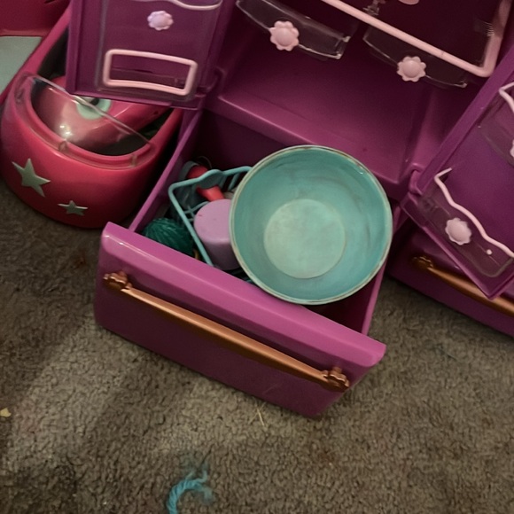 Pink Toy Kitchen Set - Picture 5 of 11